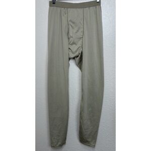 Milliken Drawers Light Weight Cold‎ Weather Pants Mens Small Regular Brown USA